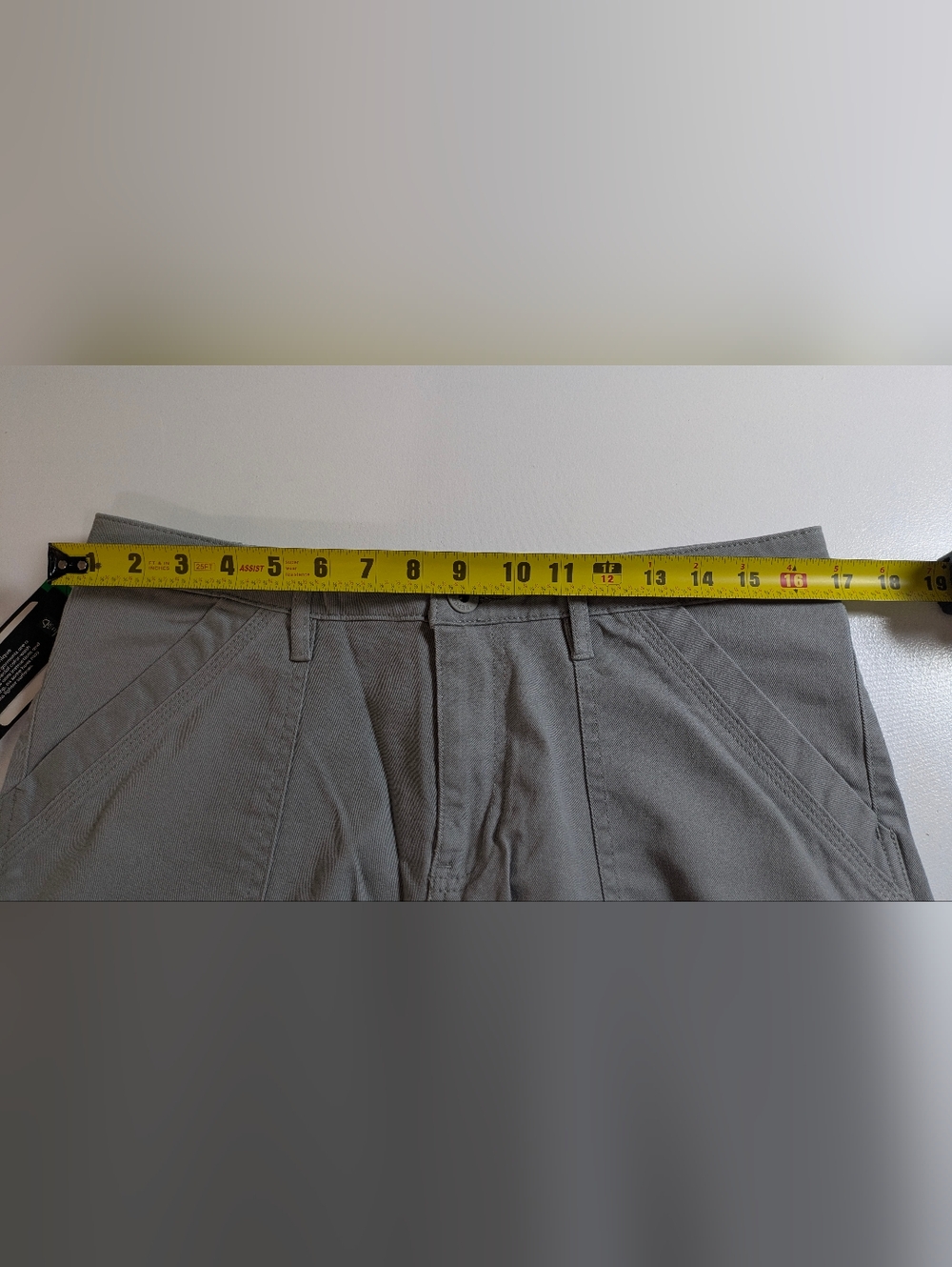 NEW! Women’s Banana Republic High Rise Twill Pants - Gray Size 12 Casual - Picture 9 of 13